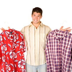 Choosing your first date clothing